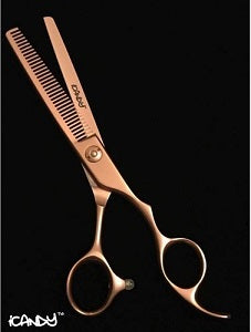 iCandy Elite T Rose Gold Thinning Scissor 6.0 inch