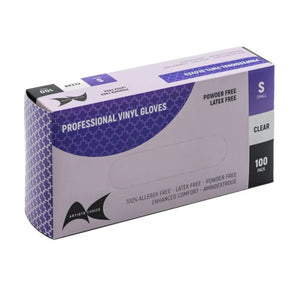 Artists Choice Professional Vinyl Gloves 100 Pack