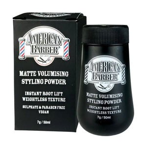 American Barber Matte Volumising Styling Powder 50ml
