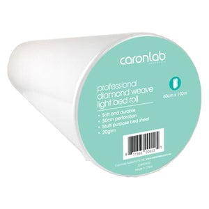 Caron Professional Disposable Bed Roll Diamond Weave Light 100 Metre