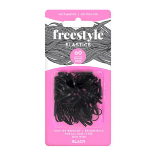 Freestyle Snag Free Hair Elastics 2mm 60 Pack