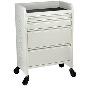 Fusion PLUS  4 Drawer Hairdressing Beauty Trolley - Click'n Clean Castor Wheels