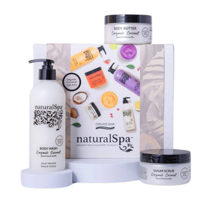 NaturalSpa Fruit Extracts Organic Coconut Body Care Pack