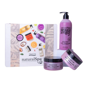 NaturalSpa Fruit Extracts Exotic Pomegranate Body Care Pack