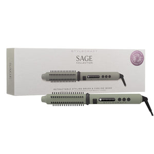 StyleCraft by Silver Bullet Sage 2 In 1 Retractable Hot Brush