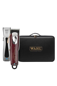 Wahl Magic Clipper & Beret Trimmer in Black and Gold Case