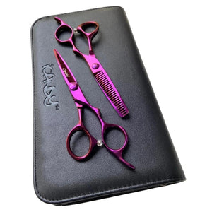 iCandy Electro Ultra Pink VG10 Scissor & Thinner Bundle (5.5 inch)