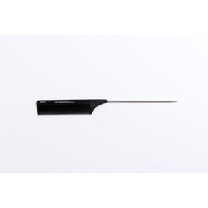 Glide Carbon Metal Tail Comb Extra Long
