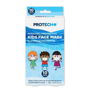 Protech Kids Face Masks 10 Pack