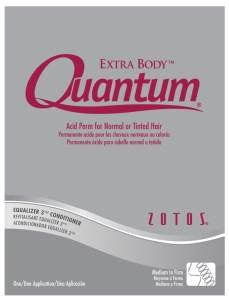 Quantum Extra Body Acid Perm