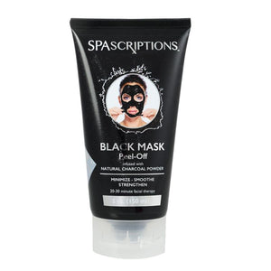 SPAscriptions Black Charcoal Peel Off Mask 150ml Tube