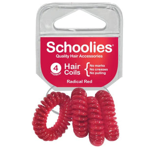 Schoolies Hair Coil Red